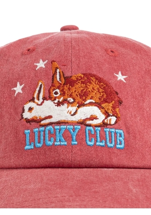 CARNE BOLLENTE Race to the Finish embroidered baseball cap