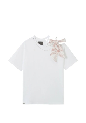 Musium Div. bow t-shirt - White