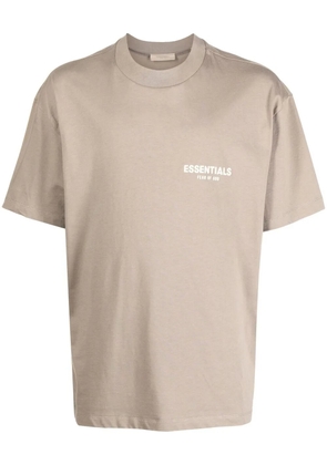 FEAR OF GOD ESSENTIALS logo-print short-sleeve T-shirt - Neutrals