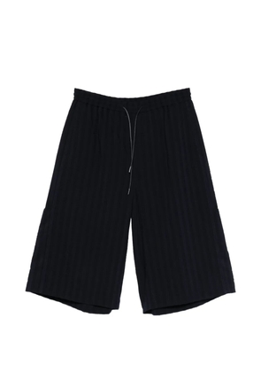 Juun.J drawstring texture shorts - Blue