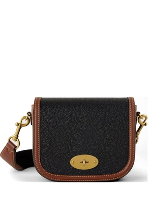 Mulberry small Darley grained leather satchel bag - Black