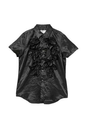 Comme Des Garçons Comme Des Garçons satin shirt - Black