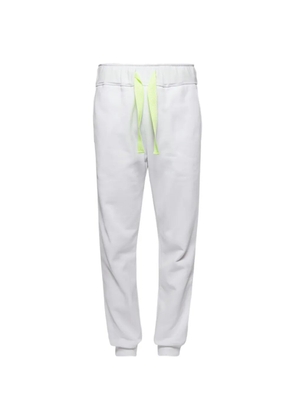 Lanvin white track pants