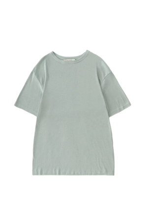 Studio Nicholson ribbed dropped-shoulder T-shirt - Blue