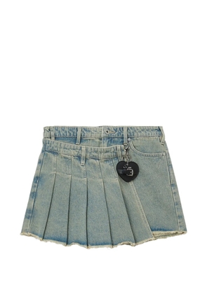 Musium Div. frayed shorts - Blue