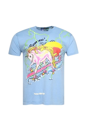 Better with Age thunder unicorn T-shirt - Blue