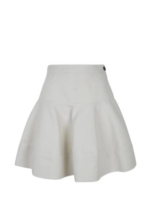 Vivetta float-bottom mini skirt - Neutrals