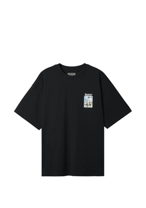 Musium Div. round neck graphic t-shirt - Black