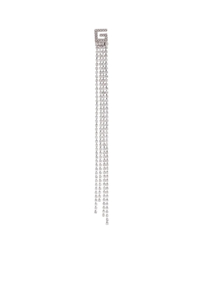 Gucci crystal-fringe drop earrings - Silver