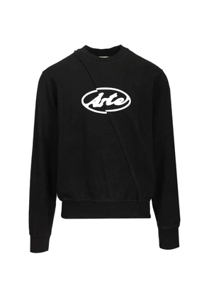Arte Antwerp circle-logo sweatshirt - Black