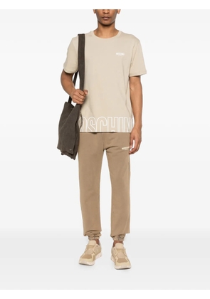 Moschino logo t-shirt - Neutrals