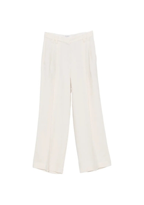 Brunello Cucinelli pleated trousers - White