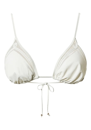 TWINSET logo-plaque bikini set - White