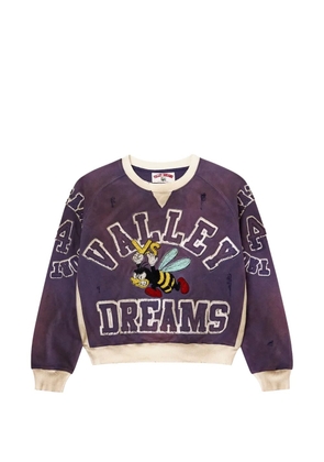 Vale Insignia crew-neck sweatshirt - Purple