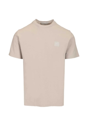 Stone Island logo-patch T-shirt - Neutrals