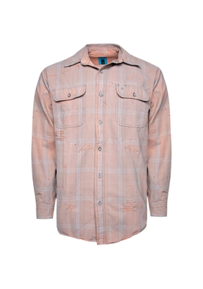 NOTSONORMAL distressed shirt - Orange