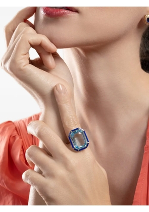 Goshwara Mélange topaz and lapis ring - Gold