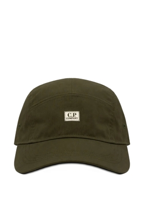C.P. Company logo-patch baseball cap - Green