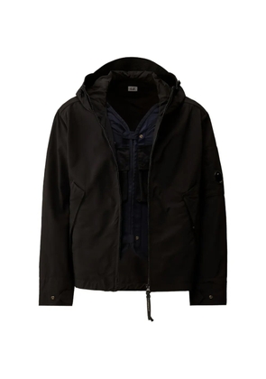 C.P. Company hooded zip jacket - Black