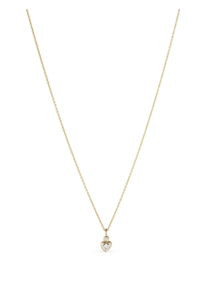 Sophie Bille Brahe Lily Coeur Simple diamond necklace - Gold