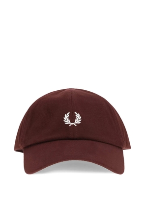 Fred Perry logo-embroidered cap