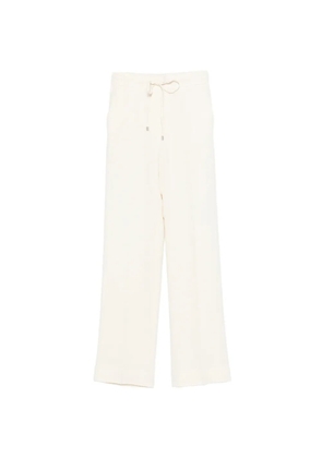 Antonelli drawstring straight trousers - Neutrals