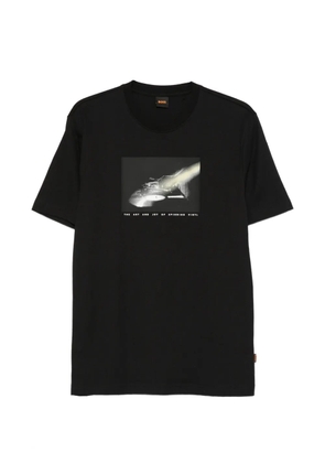 BOSS graphic-print T-shirt - Black