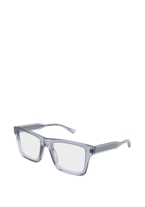 Gucci Eyewear transparent square-frame glasses - Grey