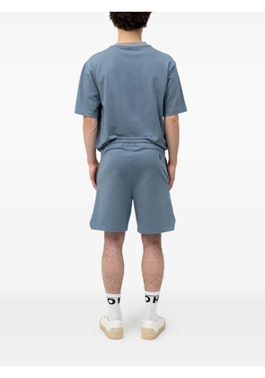 HUGO Despen drawstring-fastening panelled shorts - Blue