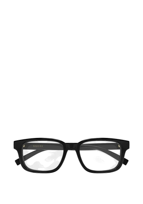 Gucci Eyewear rectangle-frame glasses - Black