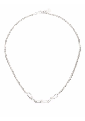 Annelise Michelson wire boyfriend chain necklace - Silver