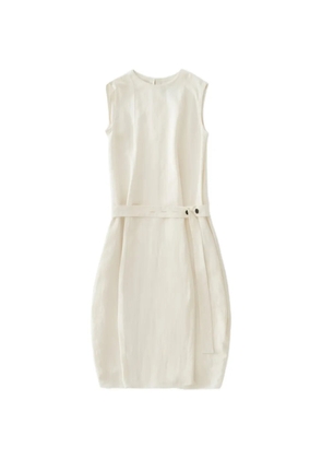Studio Nicholson Wold belted midi dress - Neutrals
