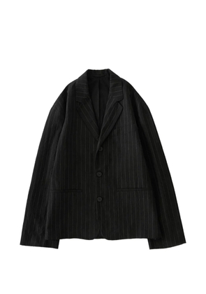 Studio Nicholson Sorst three-button jacket - Black