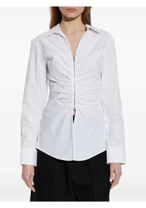 Alexander Wang zip-up shirt - White