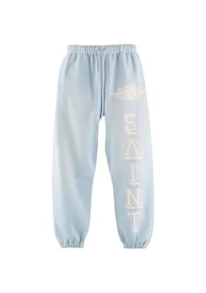 SAINT MXXXXXX drawstring track pants - Blue