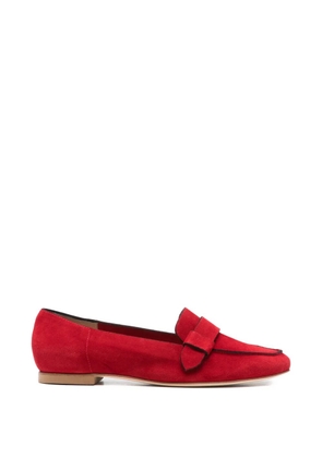 Anna F. suede loafers - Red