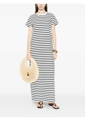 ANINE BING Wynne striped midi dress - Blue