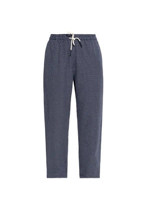RETHINKIT STUDIOS checked trousers - Blue
