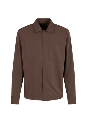 Herno chest-pocket shirt - Brown