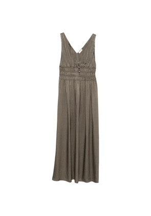 LIU JO V-neck gathered dress - Green