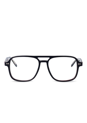 Tommy Hilfiger pilot-frame glasses - Black