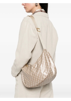 Gherardini patterned shoulder bag - Neutrals