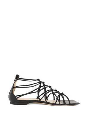Fabiana Filippi lace sandal - Black
