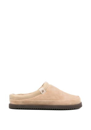 Represent Summer suede mules - Neutrals