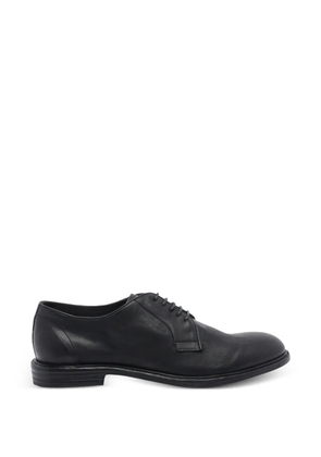 Pawelk's Dady round toe leather shoes - Black
