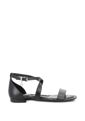 Michael Michael Kors crisscross charm-detail sandals - Black