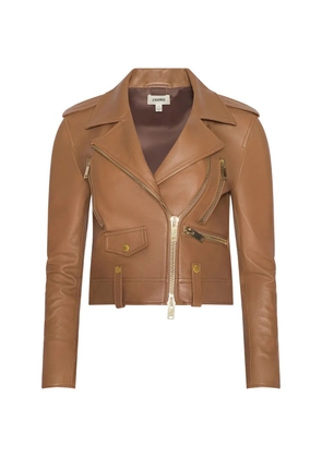 L'Agence Blakely biker jacket - Brown