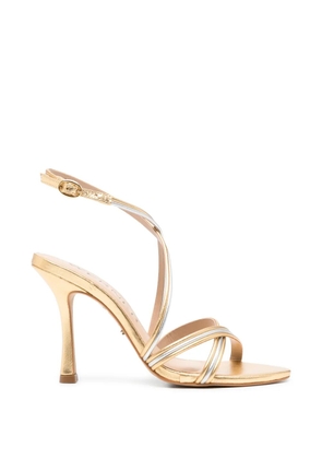 Werner strappy heeled sandals - Gold