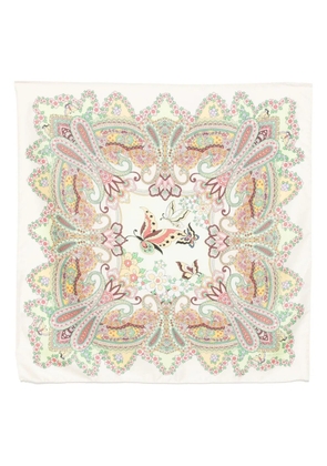 ETRO floral-print scarf - Neutrals