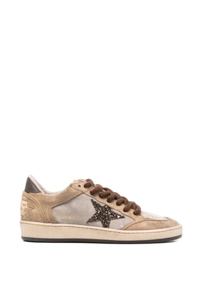 Golden Goose Ballstar suede sneakers - Neutrals